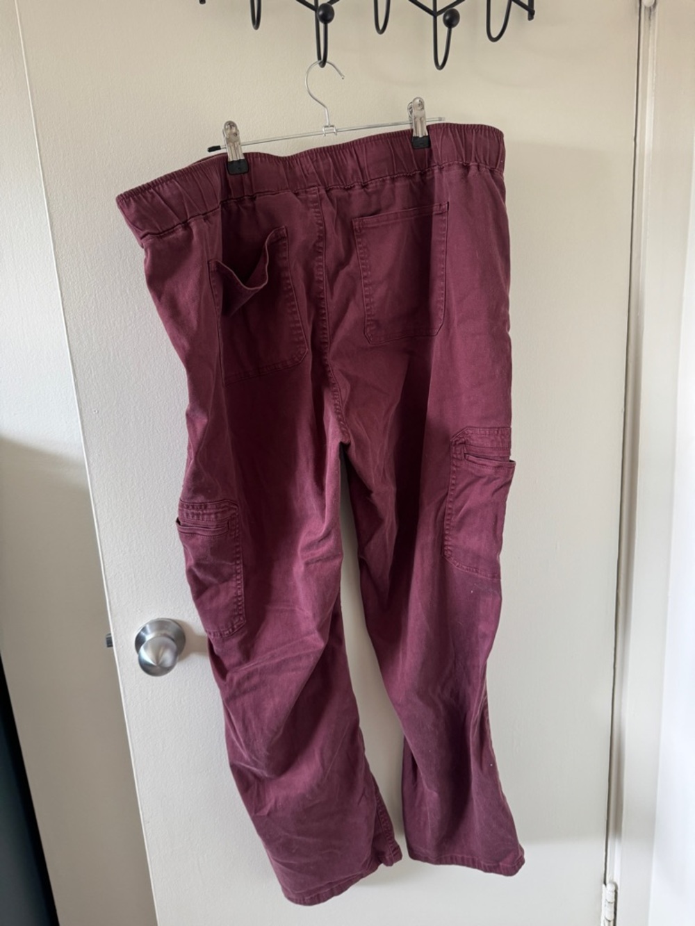 Buffalo David Bitton Women's Cargo Pants in Wine